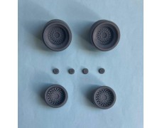 Wheels – BBS (4 pcs) 3D print - Ford Capri Zakspeed Gr.5 1/24